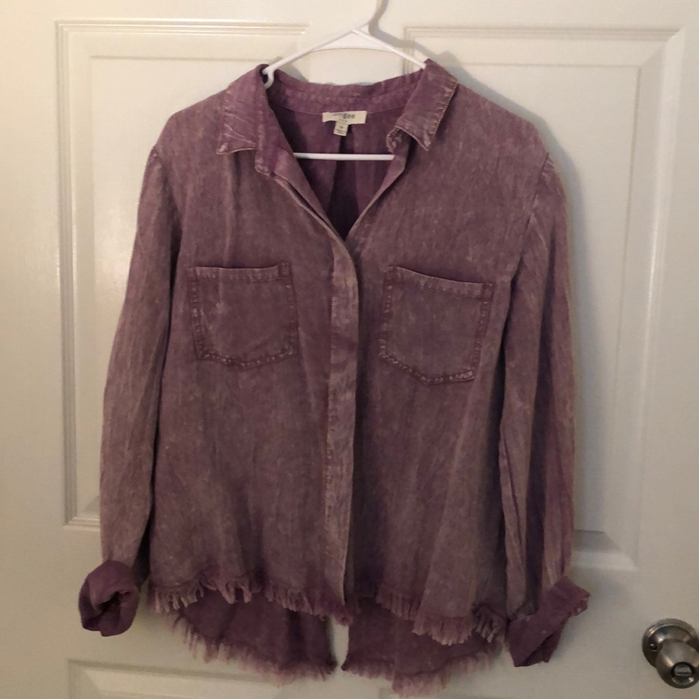 Purple Button Down!